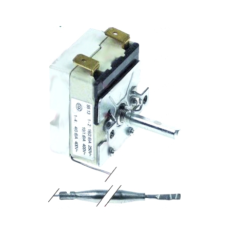 THERMOSTAT 16A TMINI 60Â°C TMAXI 190Â°C - TIQ11940