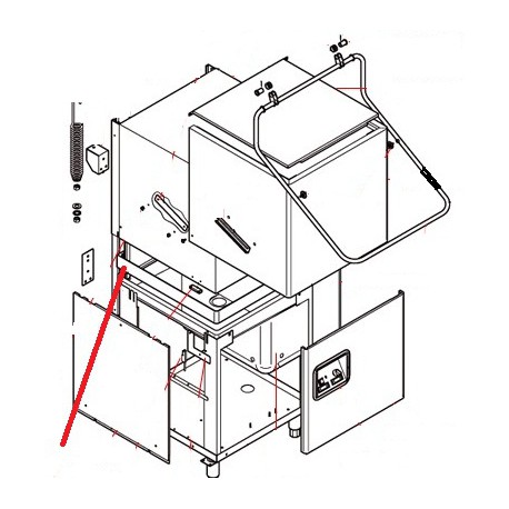 FASCIA COPERTURA VASCA N1000/N1300 - FVYQ7279