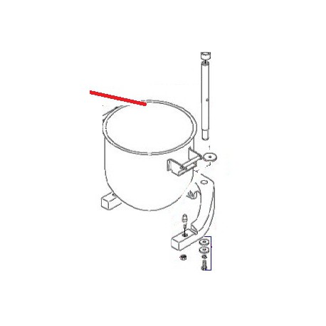 BERCEAU EQ BM30 ORIGINE DITO SAMA-ELECTROLUX - QFQ5H5002