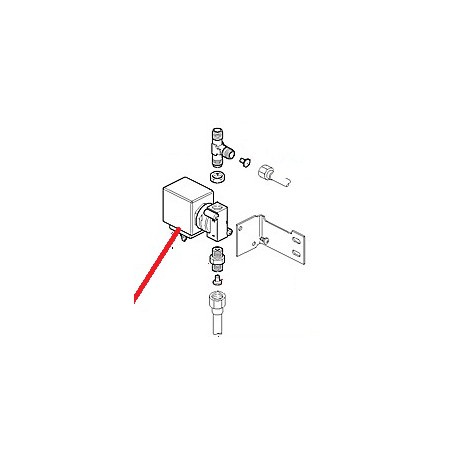 BLOC SUPPORT ELECTROVANNE ORIGINE CIMBALI - PQ6118