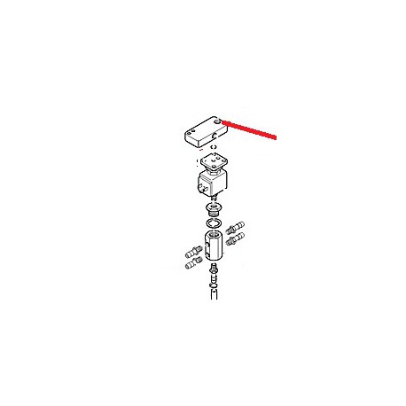 BLOC SUPPORT ELECTROVANNE - PQ6198