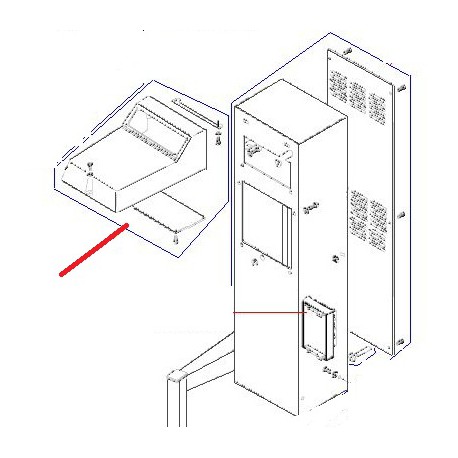 EQUIPPED HOOD BM20/BM30 - QFQ5T7830
