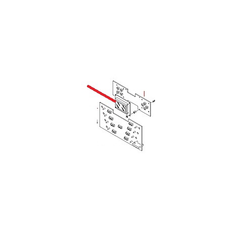 CARTE CLAVIER A LED ORIGINE CIMBALI - PQ6355