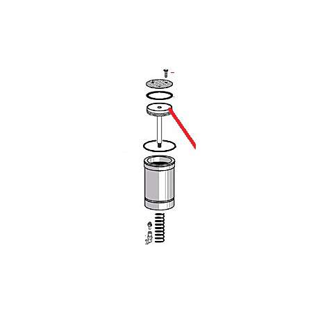 CHAMBRE DE PISTON D50MM ORIGINE CIMBALI - PQ6412