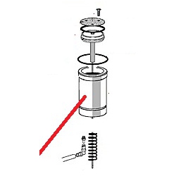 KAMMER KOLBEN D35MM HERKUNFT CIMBALI