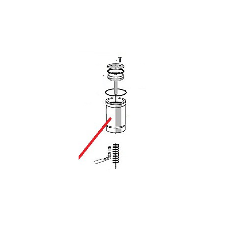 CHAMBRE PISTON D35MM ORIGINE CIMBALI - PQ6440