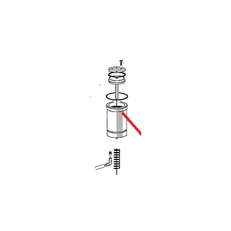 CHAMBRE PISTON D50MM ORIGINE CIMBALI - PQ6448