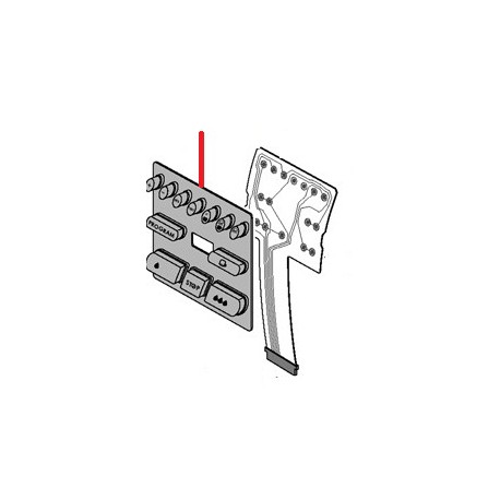 CIRCUIT IMPRIME SELECTION ORIGINE CIMBALI - PQ6307