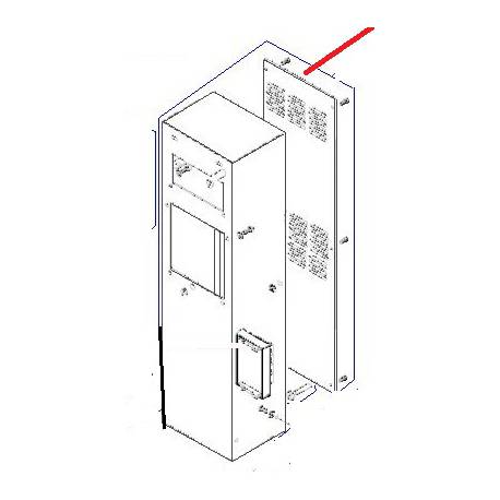 COLONNE RAL1013 EQ BM30 ORIGINE DITO SAMA-ELECTROLUX - QFQ5Q7060