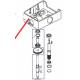 CORPS FINI BM20 RAL1013 ORIGINE DITO SAMA-ELECTROLUX - QFQ5Q6127