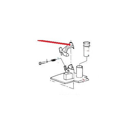 RESSORT DE TORSION R301U ORIGINE ROBOT COUPE - EBOB7873