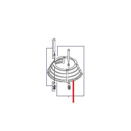 GUIDE ECRAN EQ NM BM20/30 ORIGINE DITO SAMA-ELECTROLUX - QFQ5Q5268