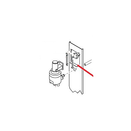GUIDE GAUCHE SUPPORT CAPPUCINO ORIGINE CIMBALI - PQ7564
