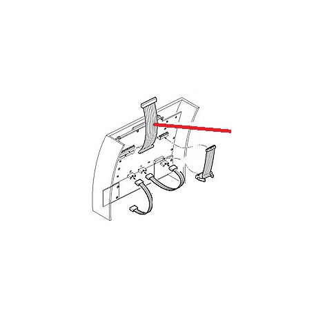 JEU DE CABLES PLATS PANNEAU ORIGINE CIMBALI - PQ6164