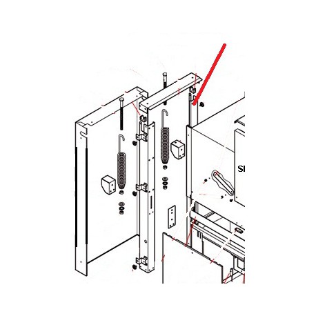 LONGERON DROIT N1000/N1300 ORIGINE SILANOS - FVYQ6489