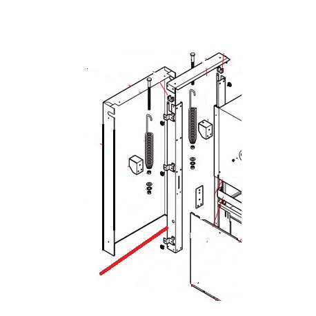 LONGERON GAUCHE N1000/N1300 ORIGINE SILANOS - FVYQ6480