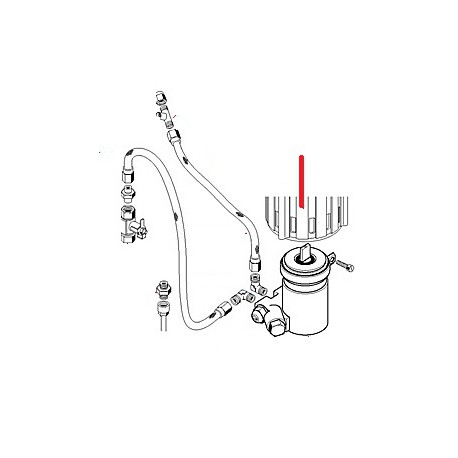 MOTEUR 220V AVEC AXE M3 ORIGINE CIMBALI - PQ6464