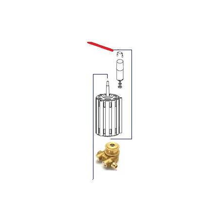 MOTEUR MOULIN ET POMPE 220V ORIGINE CIMBALI - PQ7508