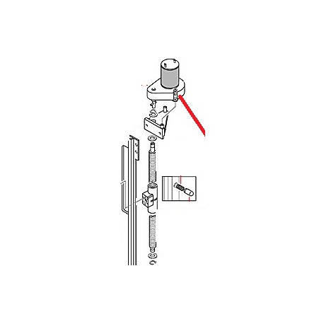 MOTOR FOR ENDLESS SCREW ORIGIN CIMBALI - PQ7565