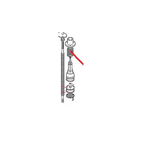 PISTON SUPERIEUR D 44MM ORIGINE CIMBALI - PQ6254