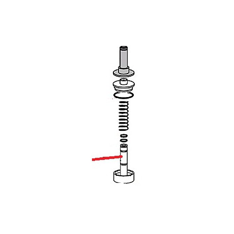 PISTON SUPERIEUR D44MM C.100 ORIGINE CIMBALI - PQ6433