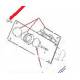 PLAQUE TABLEAU BORD STD 40L ORIGINE DITO SAMA-ELECTROLUX - QFQ5Q7014