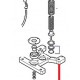 LOWER SUPPORT PLATE ORIGIN CIMBALI - PQ6287