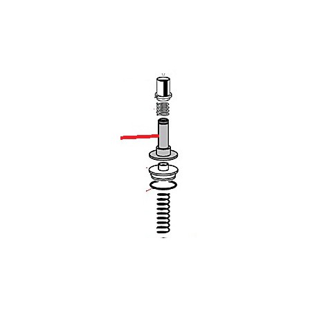 PORTE PISTON D 50MM CORSA 100 ORIGINE CIMBALI - PQ6436