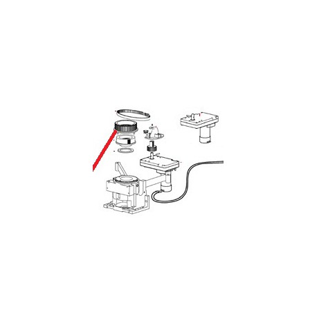 PULEGGIA INTACCATA MOTORIDUTTORE - PQ7514