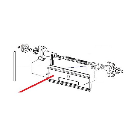 PULLEY TRAINING SCREW ORIGIN CIMBALI - PQ7535