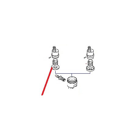 RACCORD COURT ORIGINE CIMBALI - PQ7589