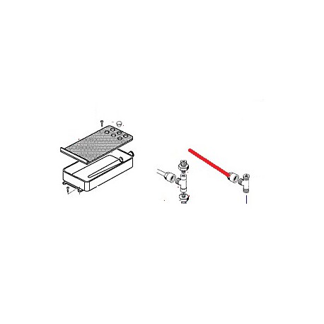 RACCORD EN T 1/8X1/4X1/8 ORIGINE CIMBALI - PQ6347