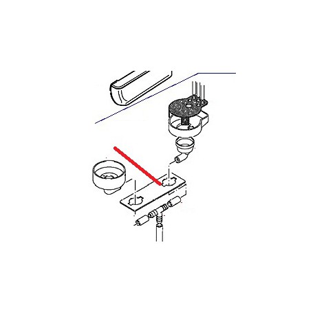 FITTING IN T DRAIN D18MM GENUINE CIMBALI