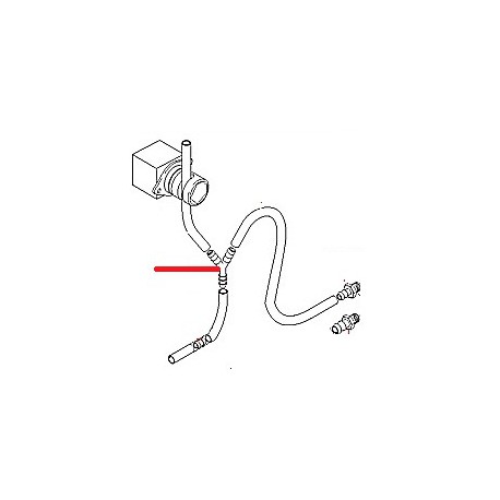 RACCORD EN Y D3MM ORIGINE CIMBALI - PQ6384