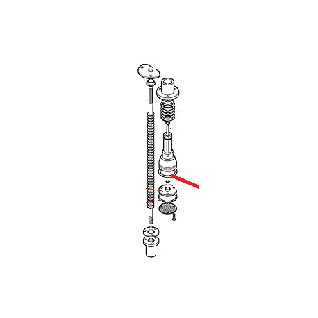 RESSORT GUIDE PISTON ORIGINE CIMBALI - PQ6251