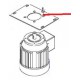 HALTERUNG MOTOR EQ BM20/30 HERKUNFT DITO SAMA-ELECTROLUX