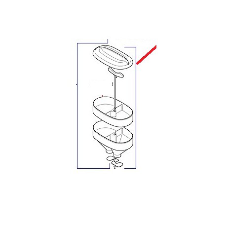 TREMIE HAUTE COMPLETE M1/M2 ORIGINE CIMBALI - PQ6244