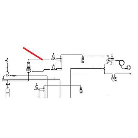 TUBE ALIMENTATION BOILER CAFE ORIGINE CIMBALI - PQ6459