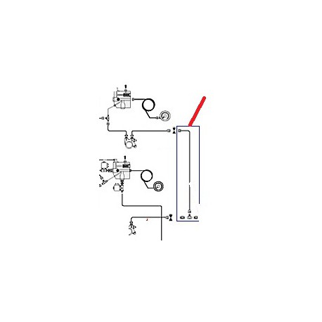 SUPPLY RIGHT PIPE ORIGIN CIMBALI - PQ6453