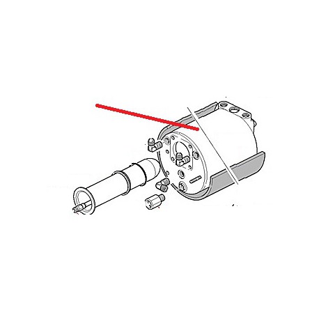 TUBE ALIMENTATION ECHANGEUR ORIGINE CIMBALI - PQ6181