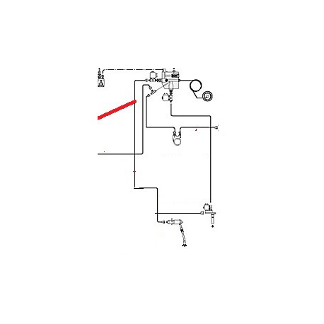 TUBE CHARGE BOILER SERVICE ORIGINE CIMBALI - PQ6454