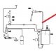 TUBE CHAUDIERE/RACCORD GROUPE ORIGINE CIMBALI - PQ7543