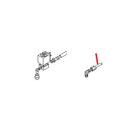 TUBO CALDERA-BLOQUE ELECTROVALVULA - PQ6378