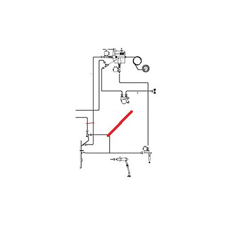 TUBO CALDERA-GRIFO VAPOR DERECHO - PQ6466