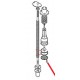 STAINLESS STEEL SCREW SHOWER 3X12MM ORIGIN CIMBALI - PQ6261