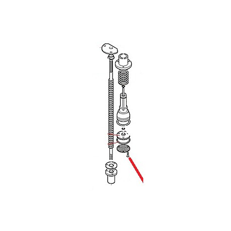 STAINLESS STEEL SCREW SHOWER 3X12MM ORIGIN CIMBALI - PQ6261
