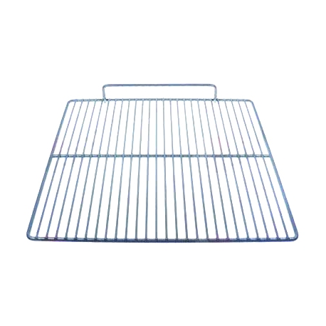 GRILLE ACIER PLASTIFIE 1 TRAVERSE AVEC BUTEE - TIQ11177