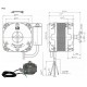 MOTORES DE VENTILADORES 18W 230V 50HZ ELCO R18-25