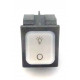 INTERRUPTOR M/A BLANCO CON LUZ L:30MM L:22MM - TIQ11471