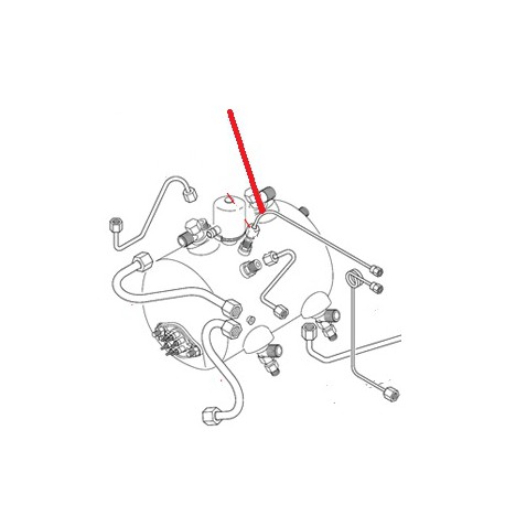 TUBOS CALYPSO R15 L:450MM Ã˜4MM ORIGEN - NFQ07555180